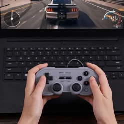 8Bitdo Håndkontroller|SN30 Pro Håndkontroller med USB-tilkobling