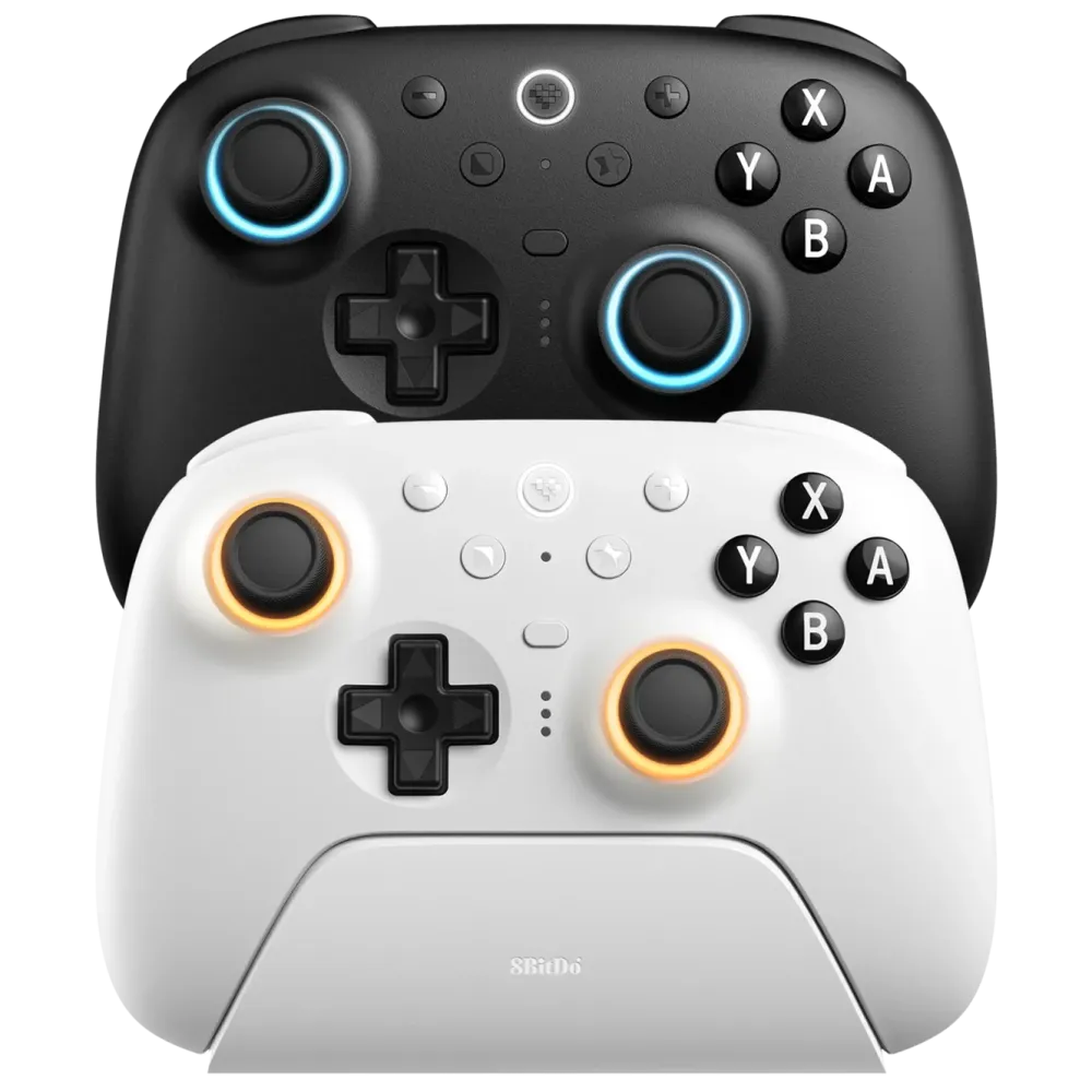 8Bitdo Skjermbeskytter Og Deksel|Gamingskjermer|Ultimate 2 Bluetooth-kontroller