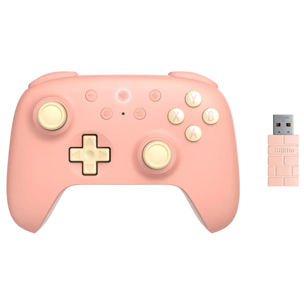 8Bitdo Skjermbeskytter Og Deksel|Gamingskjermer|Ultimate 2C Trådløs håndkontroller med Hall Effect