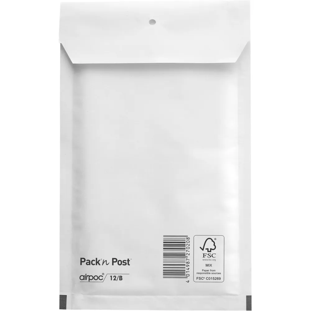 Kjell Brev Og Pakker|Bobleposer 10-pk. 120x215 mm