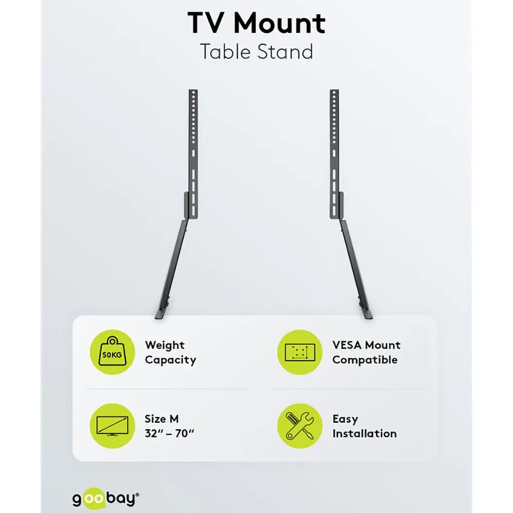 Kjell Tv Og Tilbehør|Bordstativ for TV 32–70"
