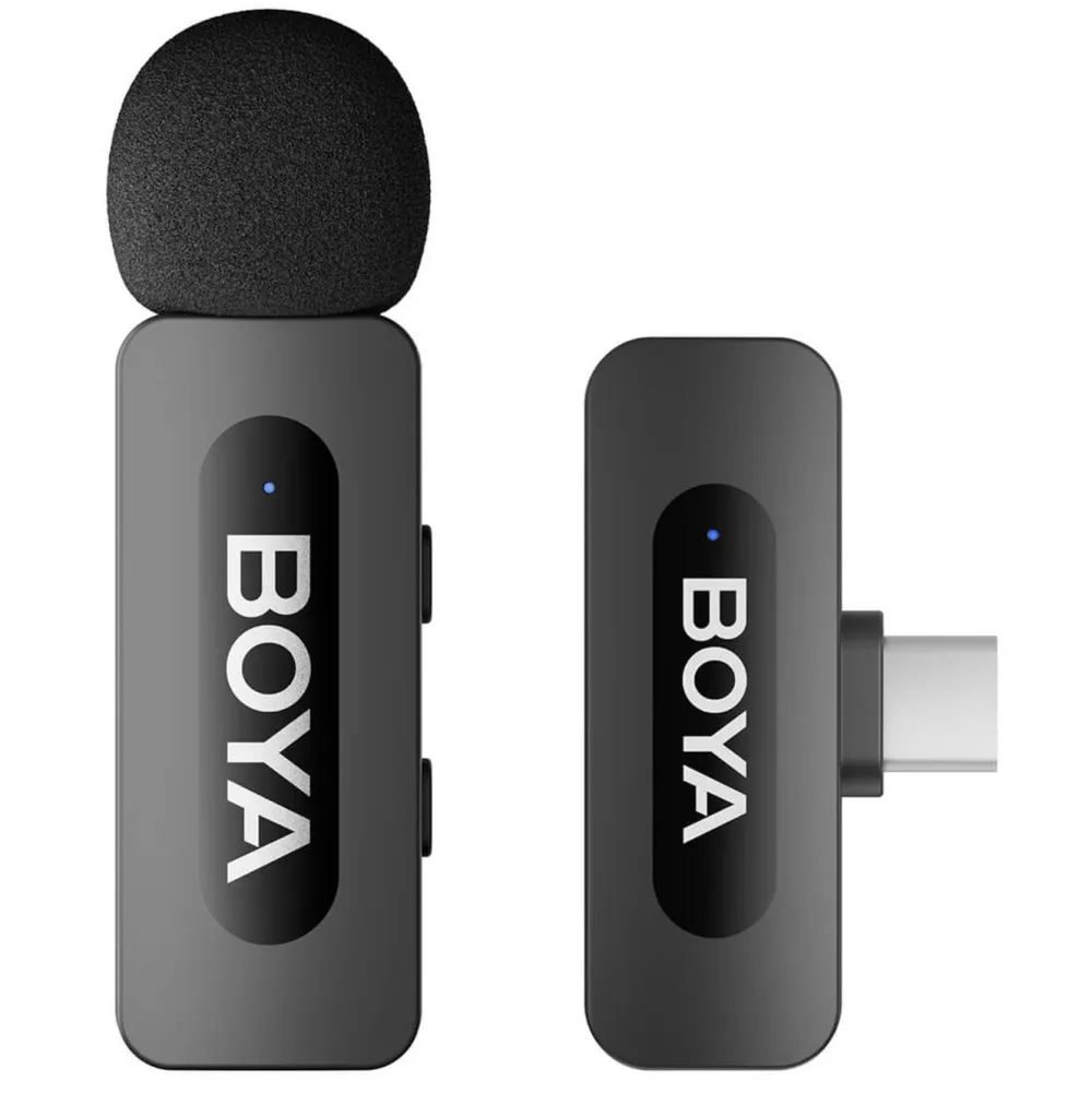 Boya Rengjøring|Foto Og Video|BY-V10 Trådløs Mikrofon USB-C