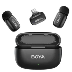 Boya Mikrofoner|mini 2 trådløst mikrofonsystem for iPhone