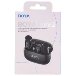 Boya Mikrofoner|mini 2 trådløst mikrofonsystem for iPhone