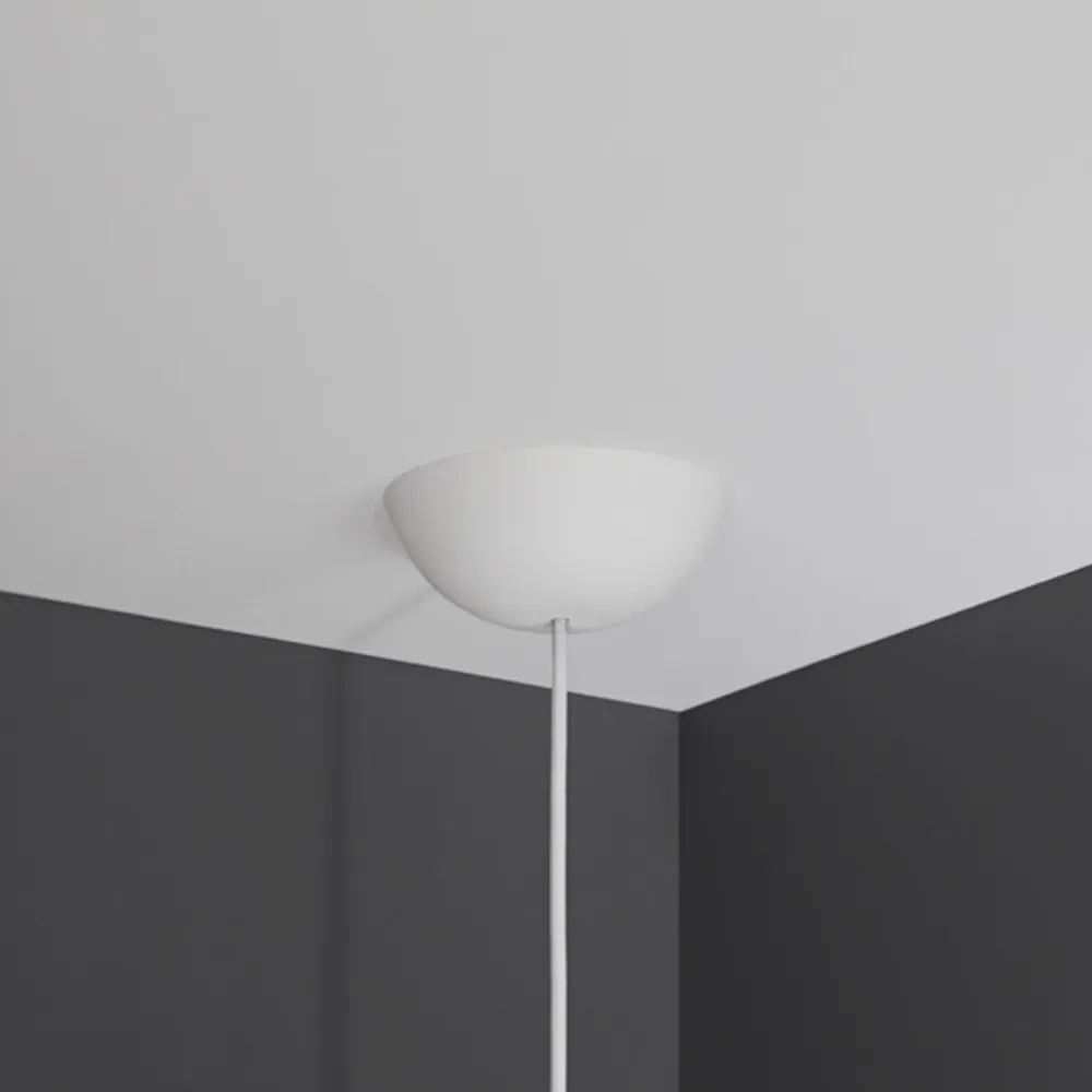 Cablecup Lyslenker|Taklamper|Classic Hvit Ø158 mm