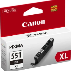 Canon Skrivere Og Tilbehør|CLI-551BK XL - PH Svart