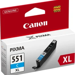 Canon Skrivere Og Tilbehør|CLI-551 CXL - Cyan XL
