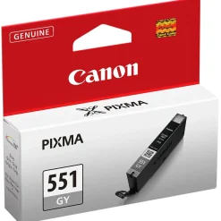 Canon Skrivere Og Tilbehør|CLI-551 GY - Grå