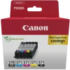 Canon Skrivere Og Tilbehør|CLI-571 og CLI-570 Blekkpatron 5-pakk