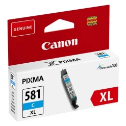 Canon Skrivere Og Tilbehør|CLI-581XL Blekkpatron - Cyan