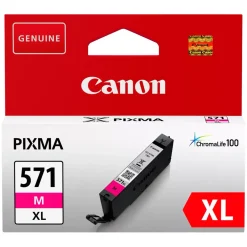 Canon Skrivere Og Tilbehør|CLI-571 XL blekkpatron, magenta