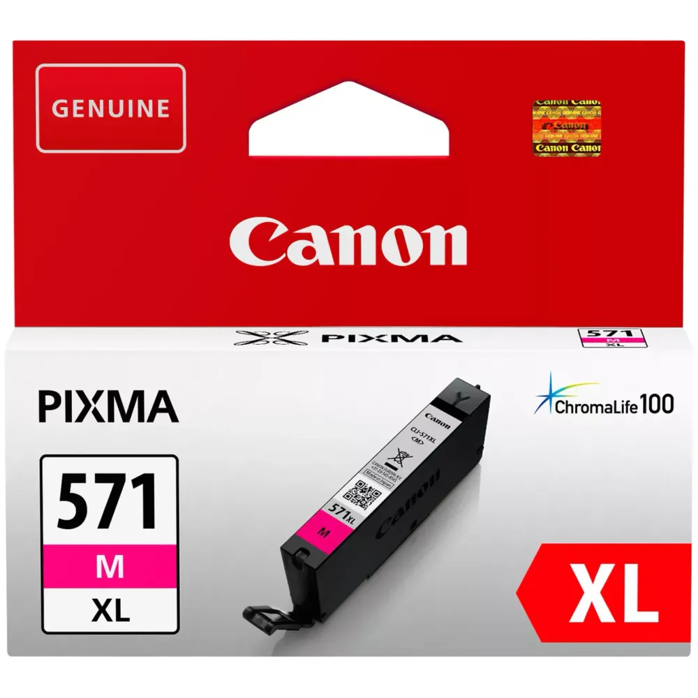 Canon Skrivere Og Tilbehør|CLI-571 XL blekkpatron, magenta