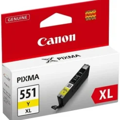 Canon Skrivere Og Tilbehør|CLI-551 YXL - Gul XL