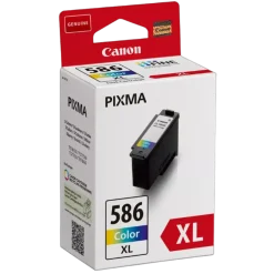 Canon Skrivere Og Tilbehør|CL-586XL - Fargeblekkpatron med høy kapasitet