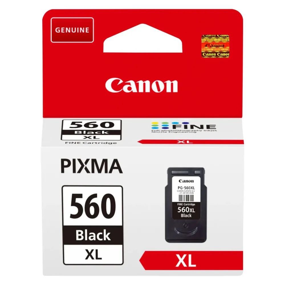 Canon Skrivere Og Tilbehør|PG-560 XL Blekkpatron - Svart