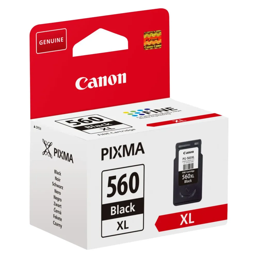 Canon Skrivere Og Tilbehør|PG-560 XL Blekkpatron - Svart