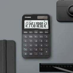 Casio Hjemmekontor|Kalkulator|MS-20YC bordskalkulator med 12 sifre Svart