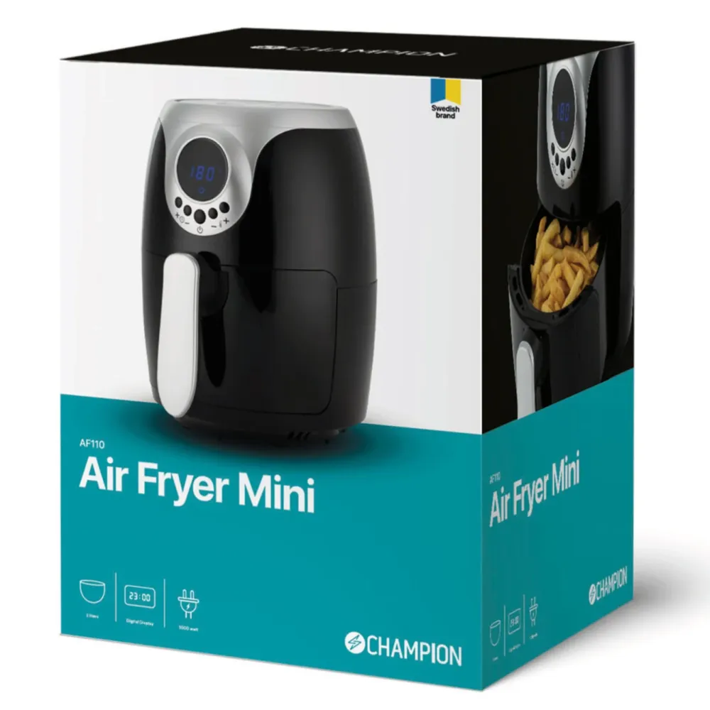 Champion Kjøkken Og Spisestue|Airfryer Mini 2 liter