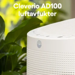 Cleverio Inneklima|AD100 Kompakt avfukter med HEPA-filter