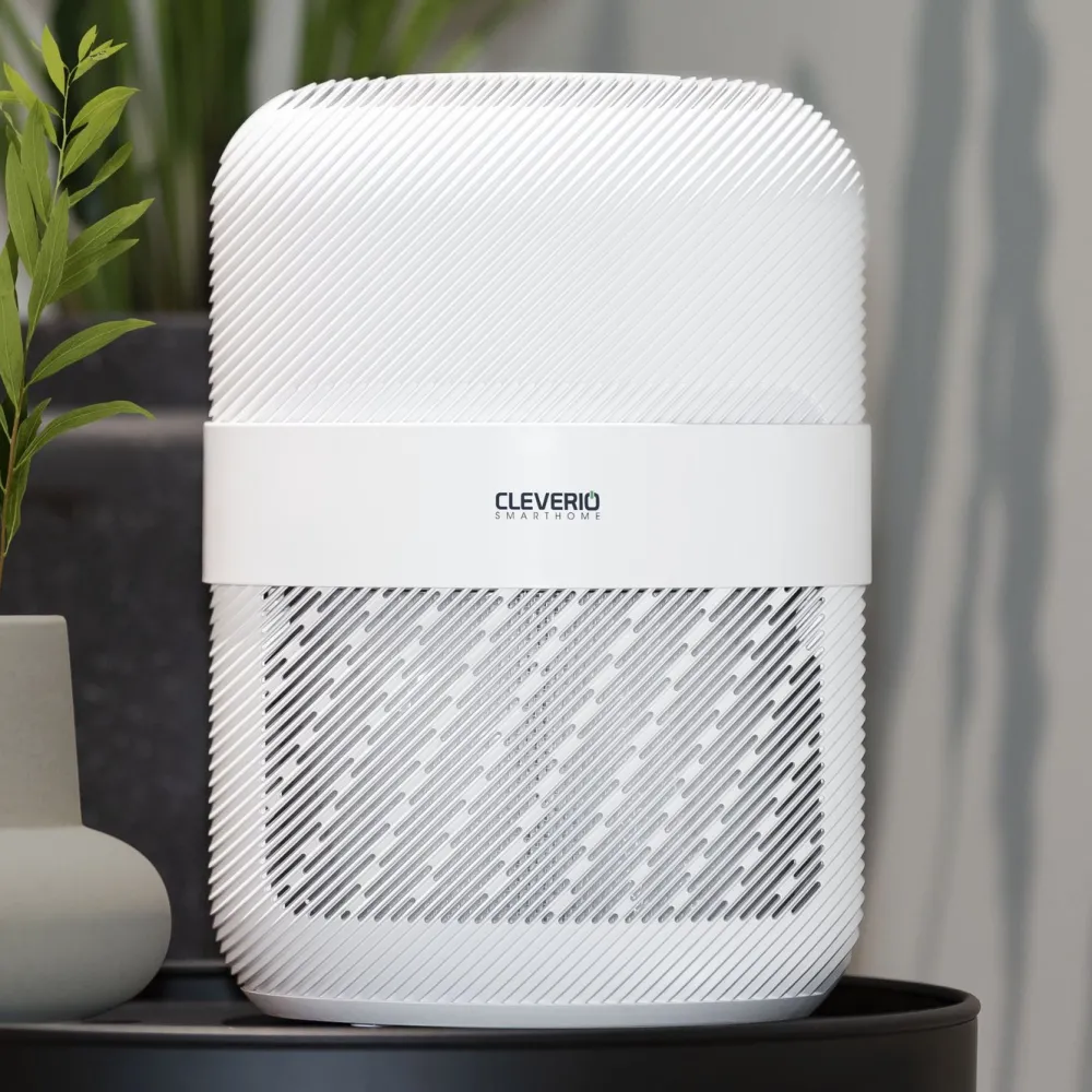Cleverio Inneklima|Air Purifier Appstyrt luftrenser