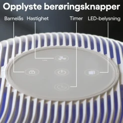 Cleverio Inneklima|Air Purifier Appstyrt luftrenser