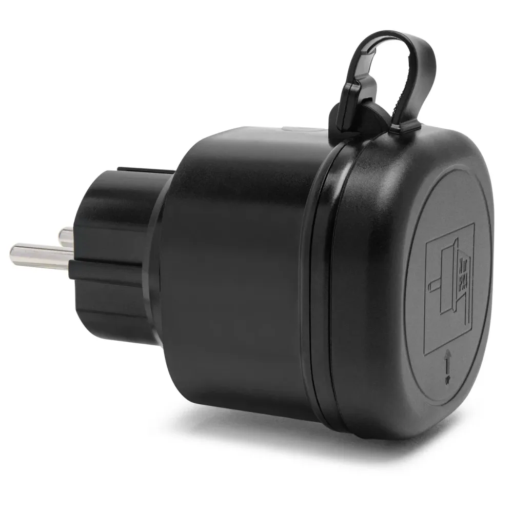Cleverio Fjernstrømbryter|Startpakke|Mini-fjernstrømbryter for utendørsbruk 3680W 2-pk