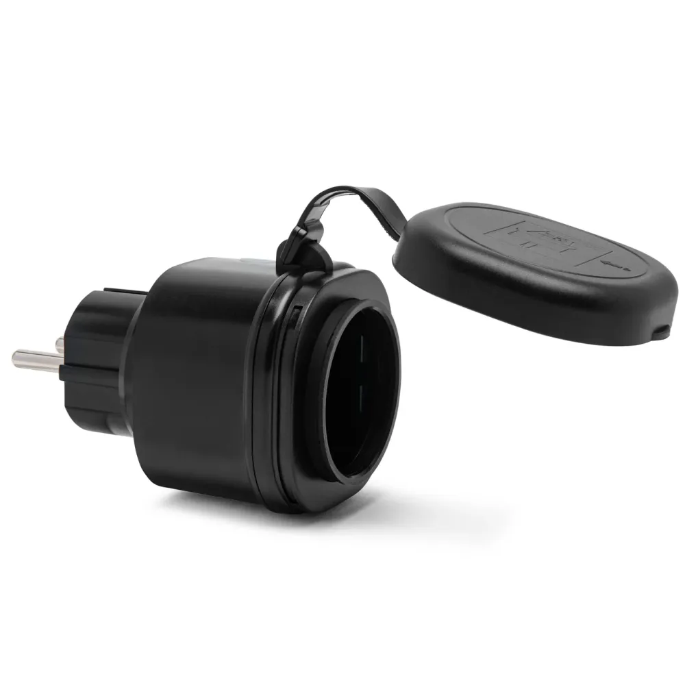 Cleverio Fjernstrømbryter|Startpakke|Mini-fjernstrømbryter for utendørsbruk 3680W 2-pk