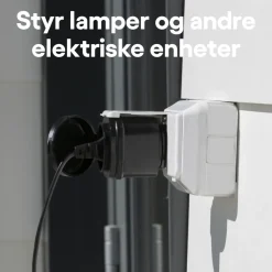 Cleverio Fjernstrømbryter|Mini-fjernstrømbryter for utendørsbruk 3000 W