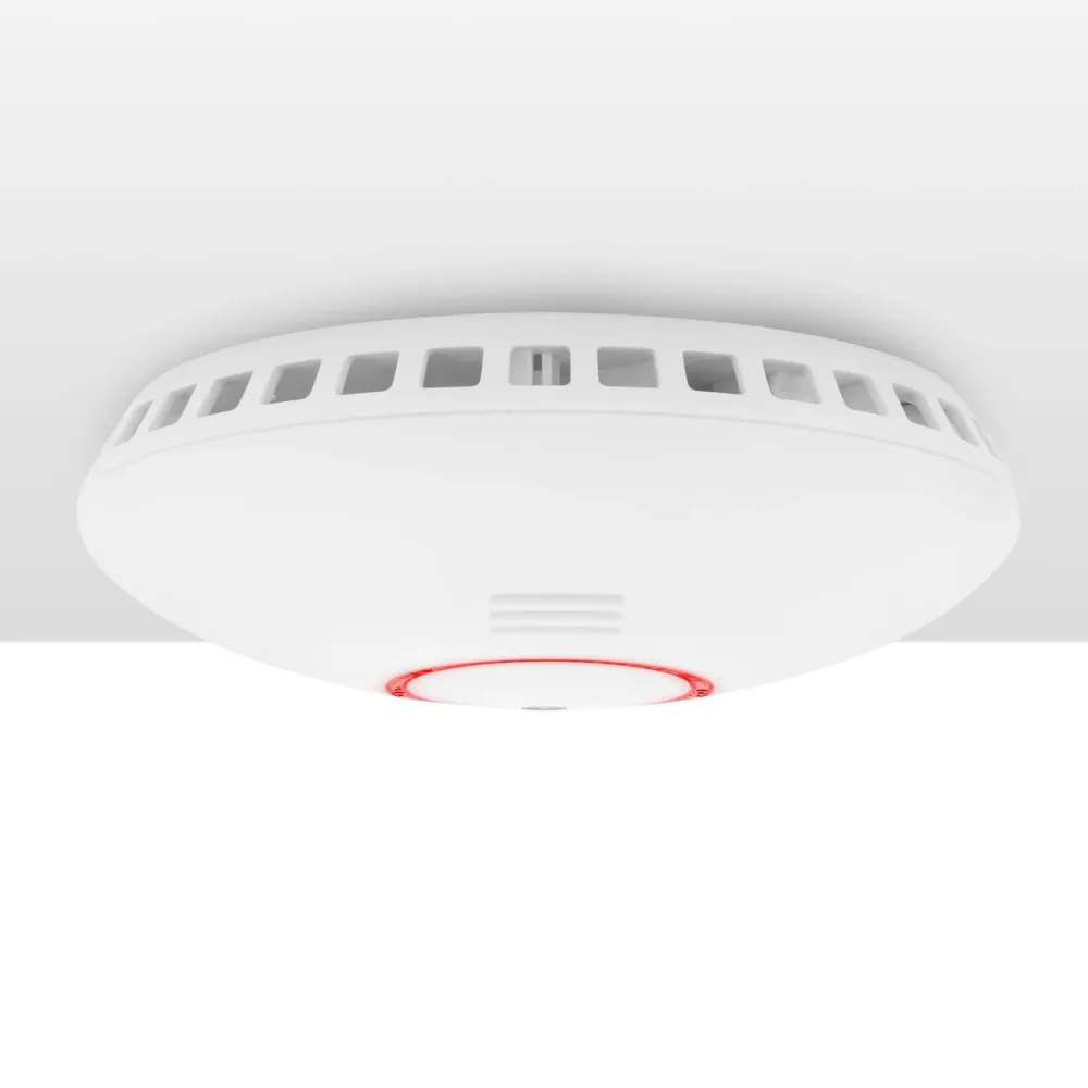 Cleverio Smarte Alarmer|Smarte Sensorer|Smart røyk- og varmedetektor