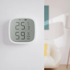 Cleverio Smarte Sensorer|Smart temperaturmåler og hygrometer med Zigbee 3.0