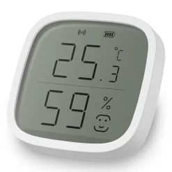 Cleverio Smarte Sensorer|Smart temperaturmåler og hygrometer med Zigbee 3.0