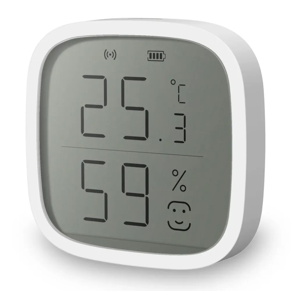 Cleverio Smarte Sensorer|Smart temperaturmåler og hygrometer med Zigbee 3.0