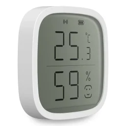 Cleverio Smarte Sensorer|Smart temperaturmåler og hygrometer med Zigbee 3.0