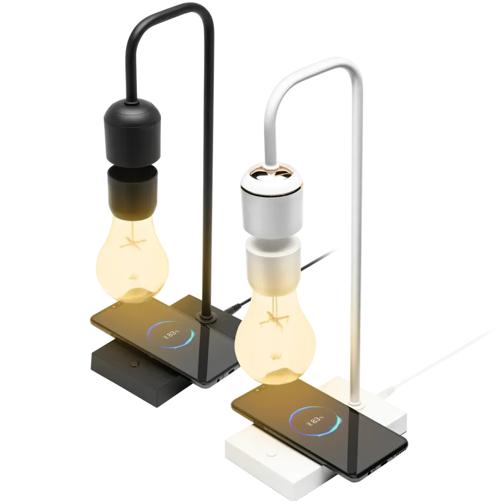 Cleverio Mobiltelefonladere|Hjemmekontor|Svevende bordlampe