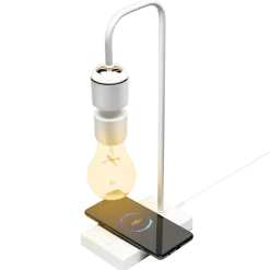 Cleverio Mobiltelefonladere|Hjemmekontor|Svevende bordlampe
