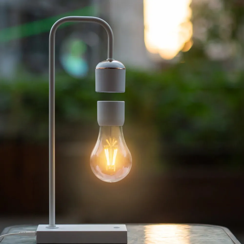 Cleverio Mobiltelefonladere|Hjemmekontor|Svevende bordlampe