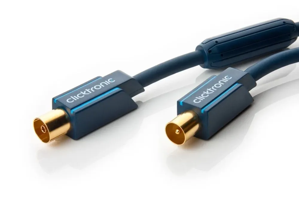 Clicktronic Kabler Til Tv|Antennekabel Klasse A 10 m