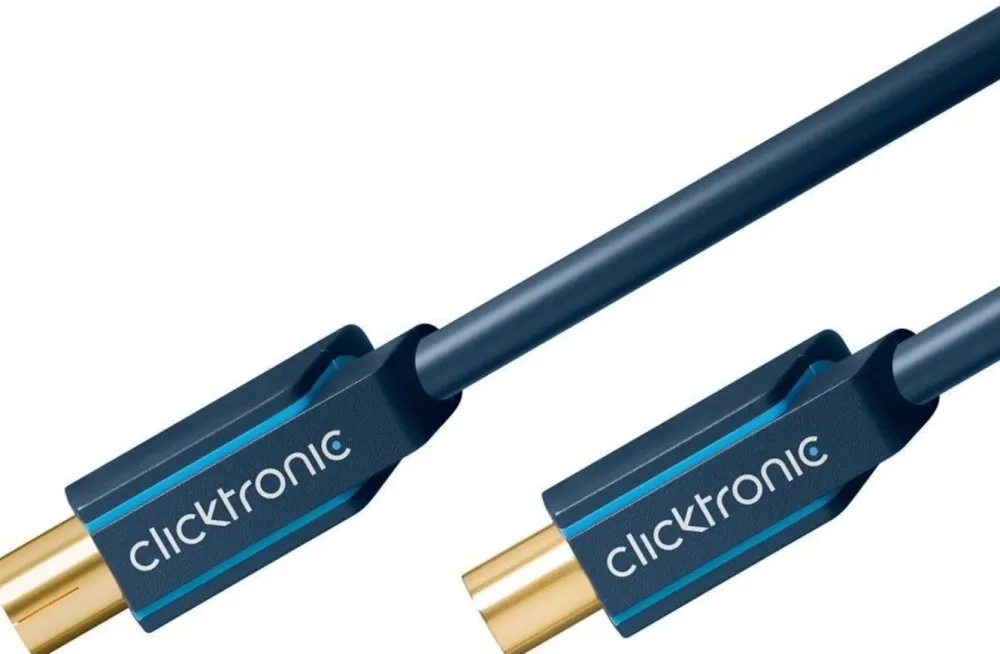 Clicktronic Kabler Til Tv|Antennekabel Klasse A 10 m