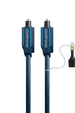 Clicktronic Lyd- & Videokabler|Toslink-kabel 2 m