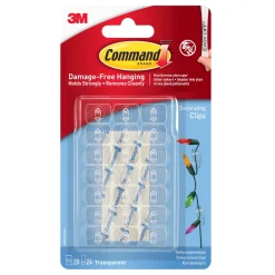 Kjell Lyslenker|Taklamper|Command Kabelholder små 20-pk.