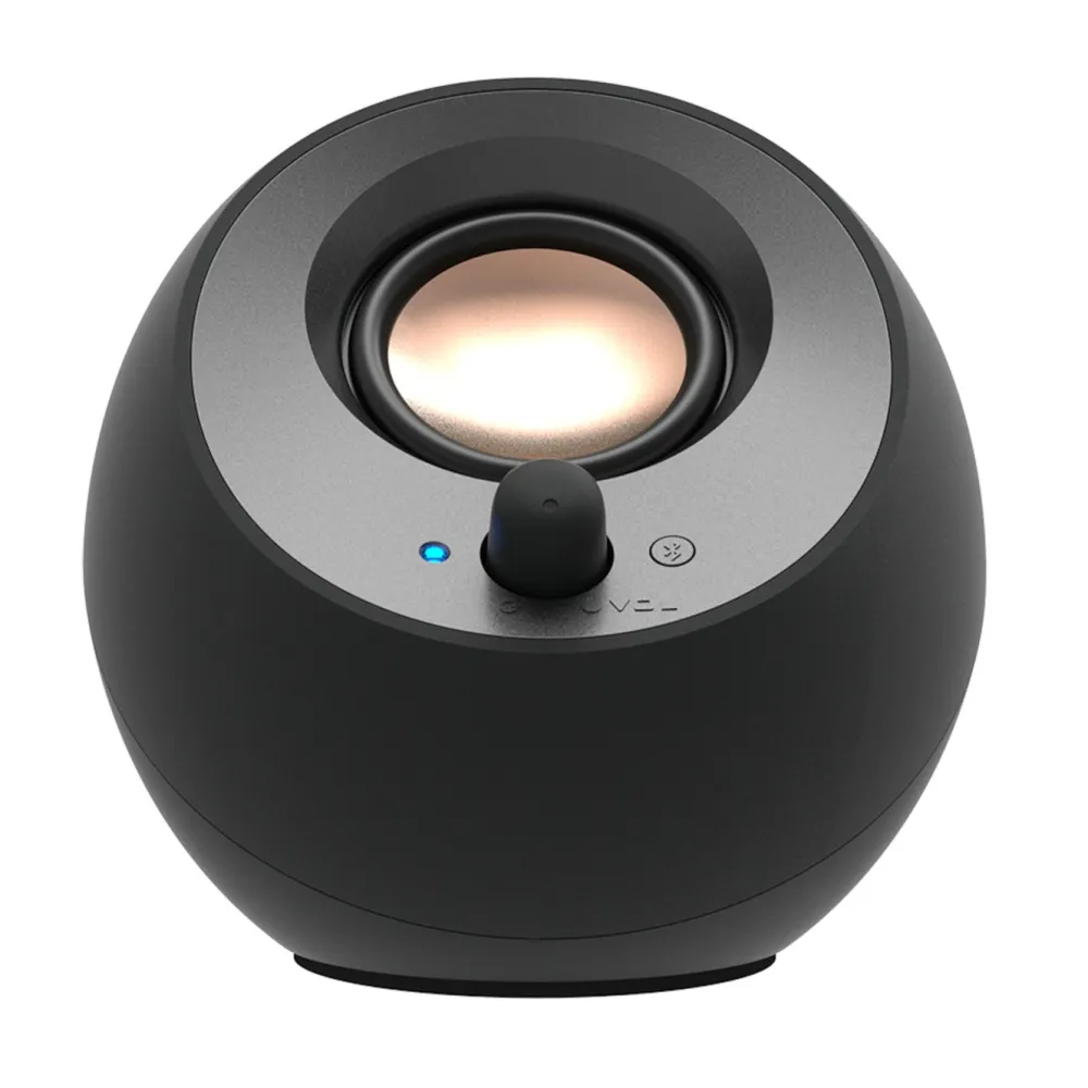 Creative Høyttaler|Stemmeassistenter|Pebble V3 Datahøyttaler med Bluetooth