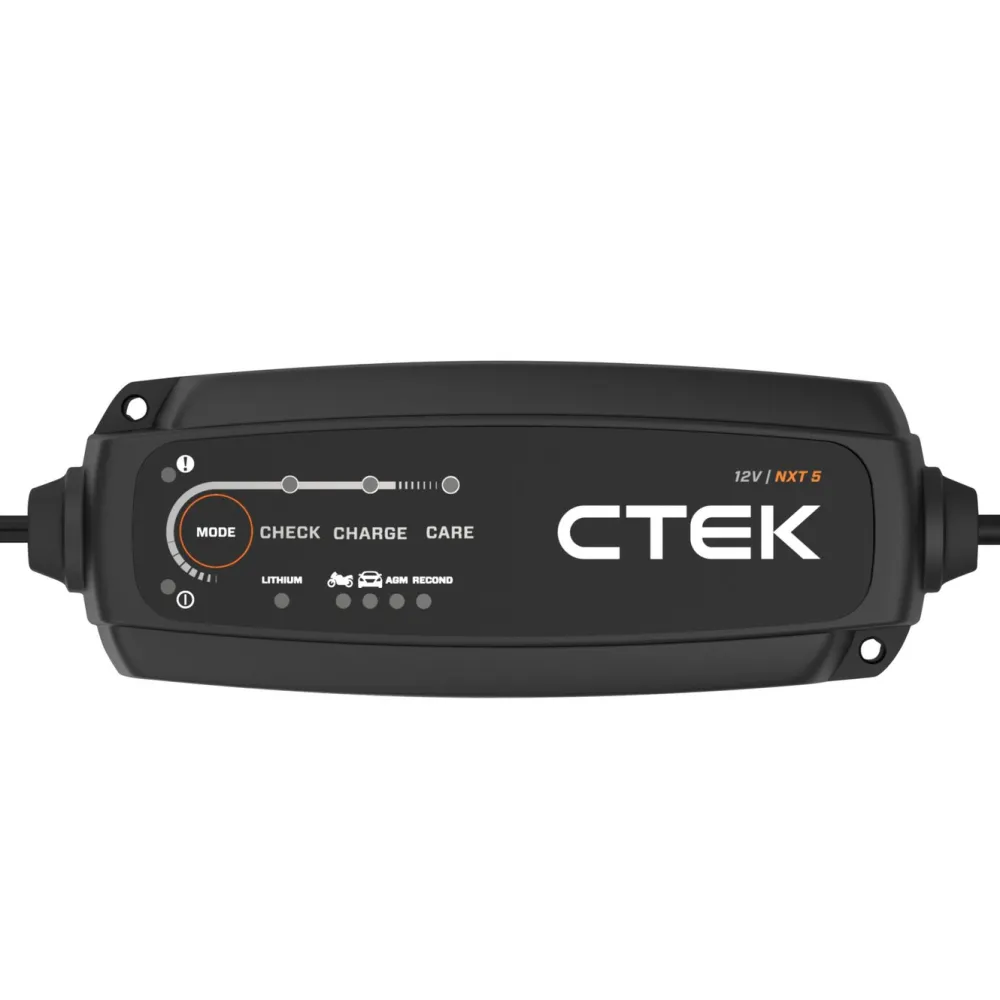 Ctek Biltilbehør|Batteriladere|NXT 5 Smart batterilader 12 V 5 A