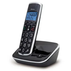 Kjell Fasttelefoni|DECT-telefon Alecto FX-6000 (1 hodetelefon + basestasjon)