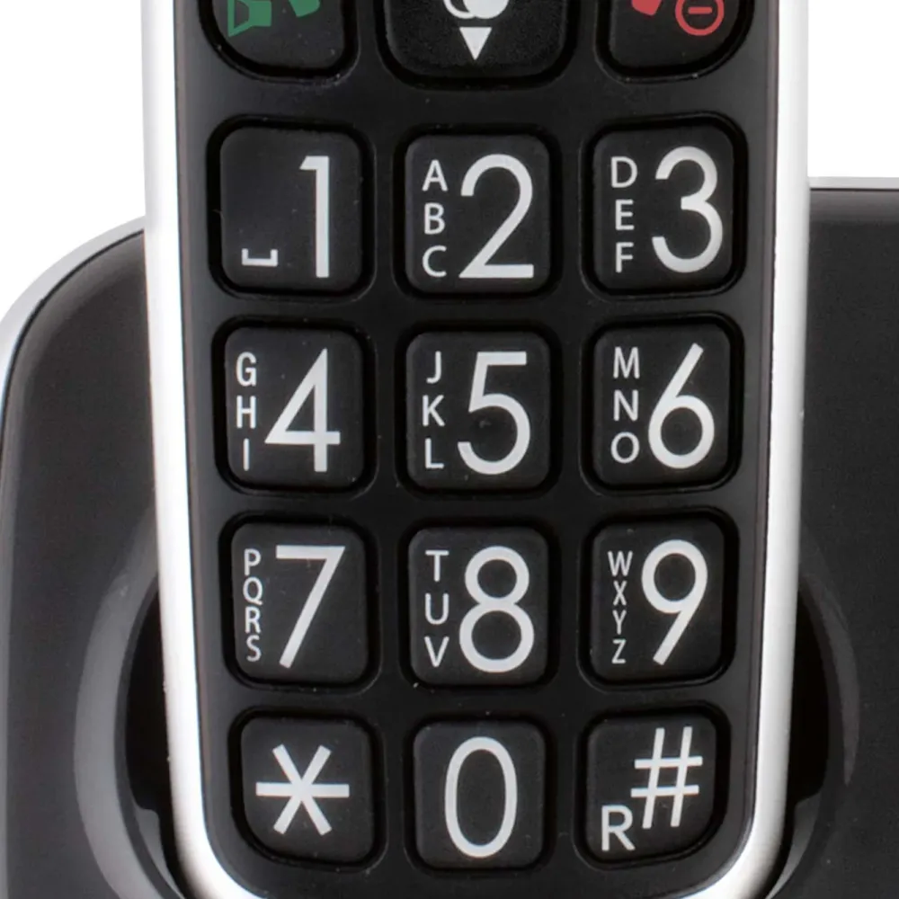 Kjell Fasttelefoni|DECT-telefon Alecto FX-6000 (1 hodetelefon + basestasjon)