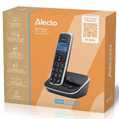 Kjell Fasttelefoni|DECT-telefon Alecto FX-6000 (1 hodetelefon + basestasjon)
