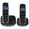 Kjell Fasttelefoni|DECT-telefon Alecto FX-6020 (2 hodetelefoner + basestasjon)