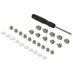 Delock Datamaskinkomponenter|Monteringskit for M.2 SSD - 31 deler