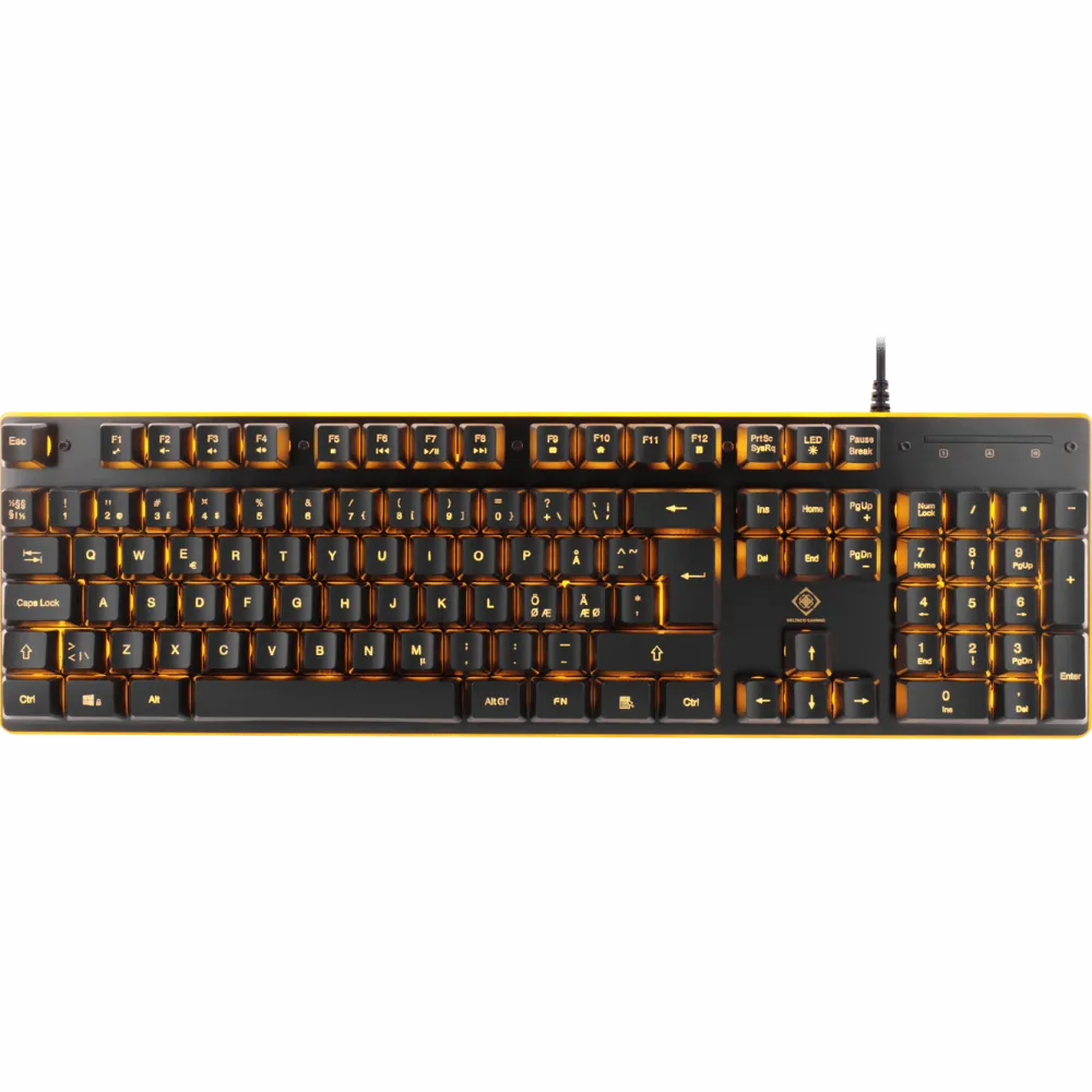 Deltaco Tastatur|Gaming Tastatur|DK210 Gamingtastatur