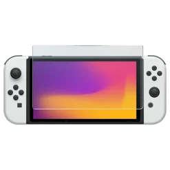 Deltaco Skjermbeskytter Og Deksel|Skjermbeskytter i glass for Nintendo Switch OLED