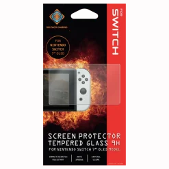 Deltaco Skjermbeskytter Og Deksel|Skjermbeskytter i glass for Nintendo Switch OLED